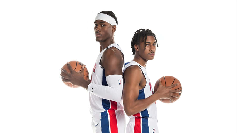 Jalen Duren And Cade Cunningham Wallpaper