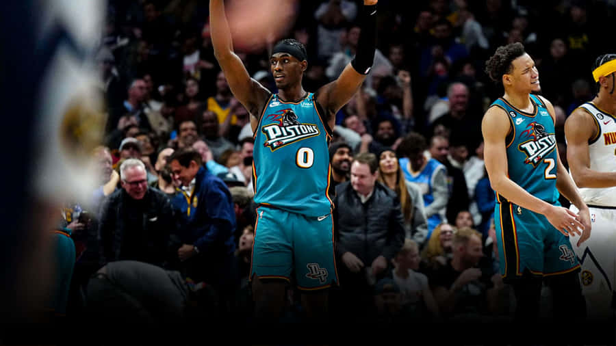 Jalen Duren Dominates The Court Wallpaper