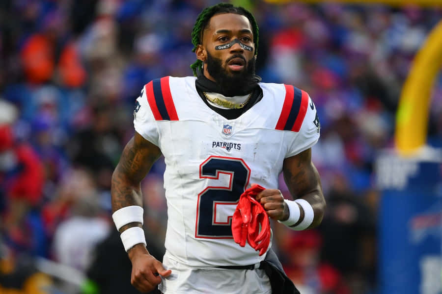 Jalen Mills Patriots Game Day Wallpaper