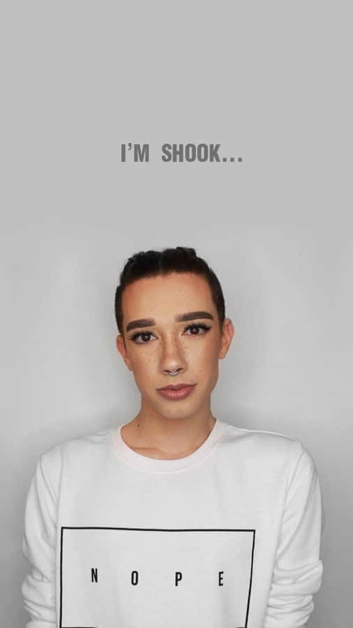 James Charles American Youtuber Wallpaper