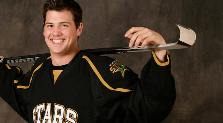 Jamie Benn Smiling Poster Wallpaper