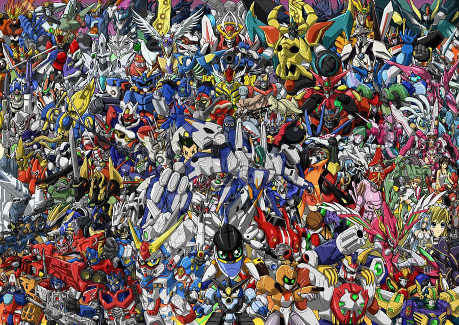 Japan Anime Characters Compilation Wallpaper