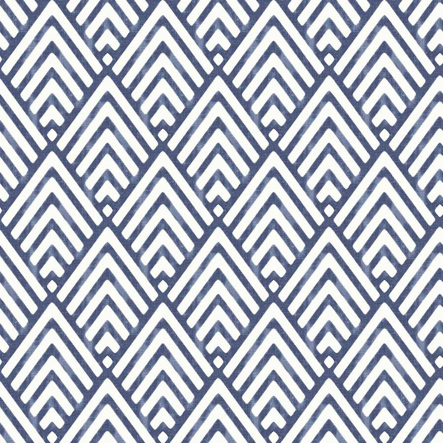 Japanese Mountains Triangle Pattern Wallpaper