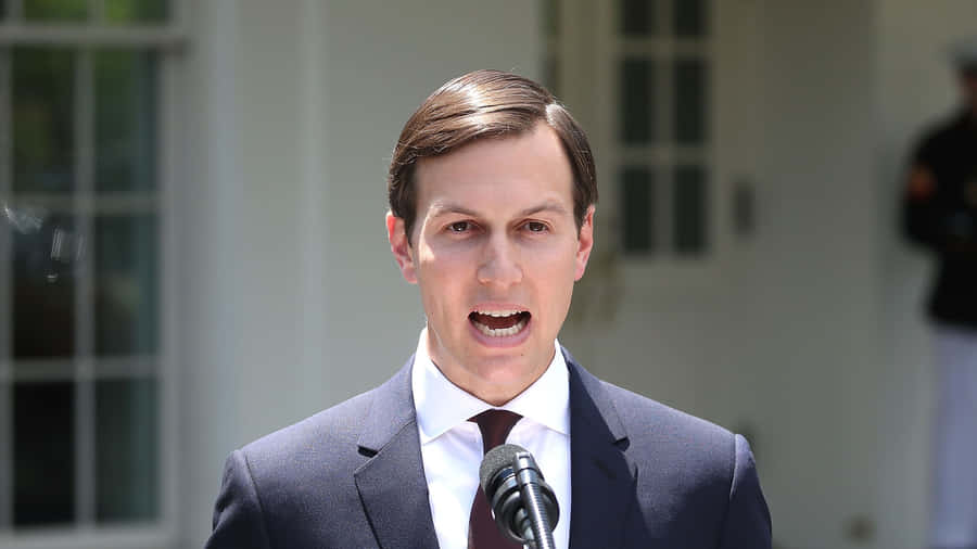 Jared Kushner Mid-talk Wallpaper