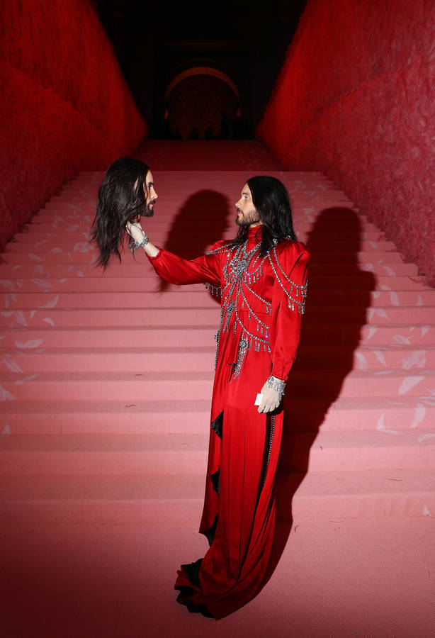 Jared Leto 2020 Met Gala Wallpaper