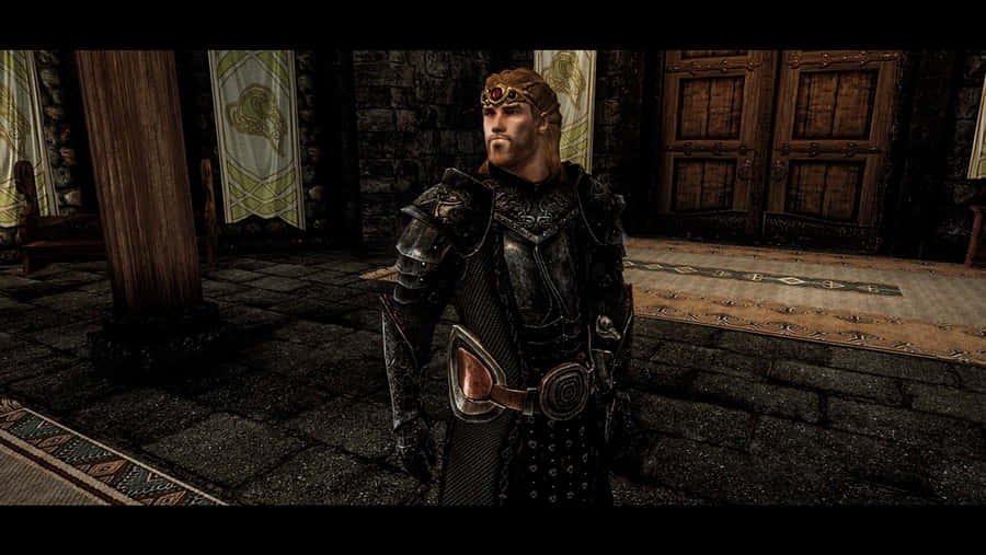 Jarl Balgruuf The Greater, Ruler Of Whiterun In The Elder Scrolls V: Skyrim Wallpaper