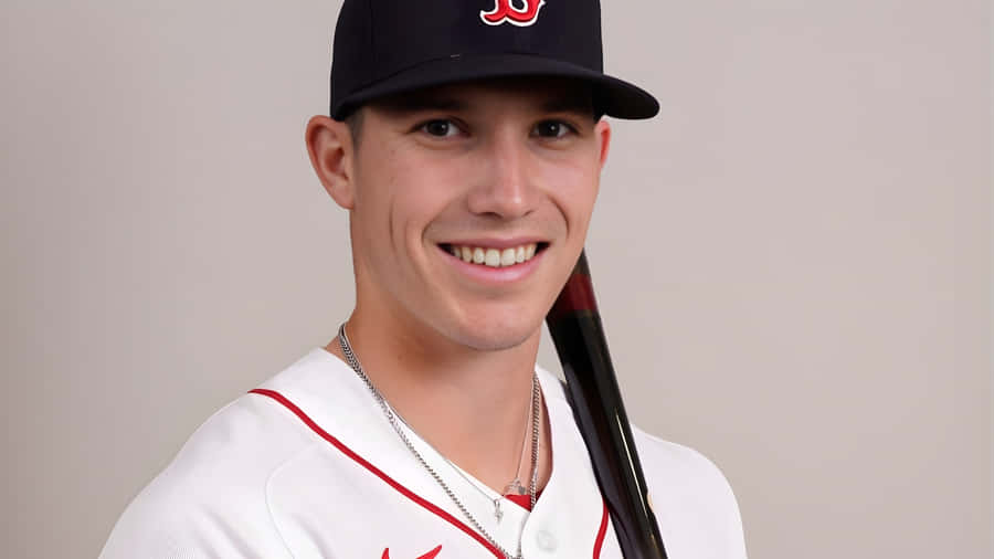 Jarren Duran Boston Red Sox Player Wallpaper