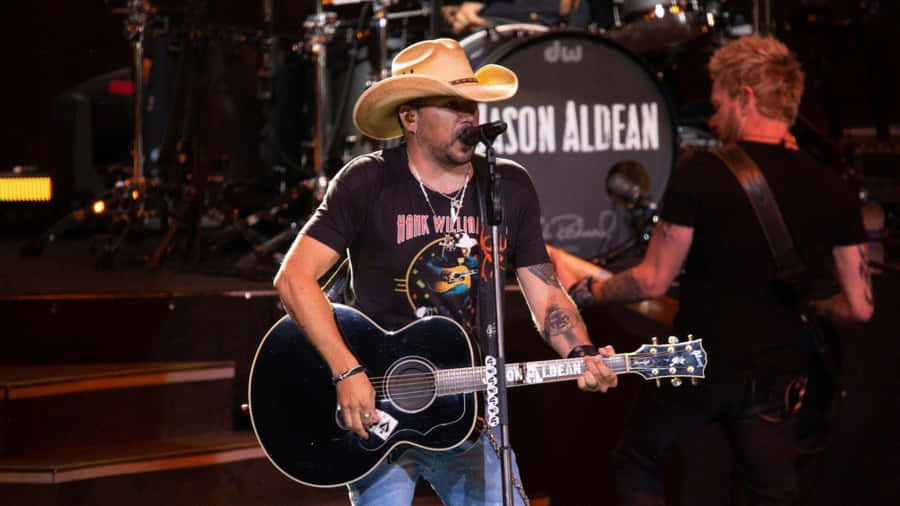 Jason Aldean Live Performance Wallpaper