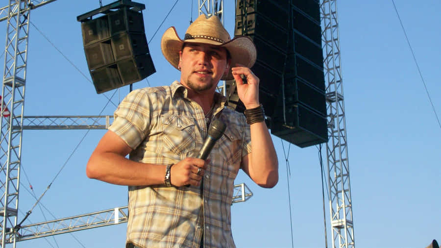 Jason Aldean Live Performance Wallpaper