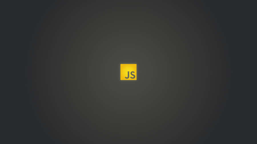 Java Script Logo Dark Background Wallpaper