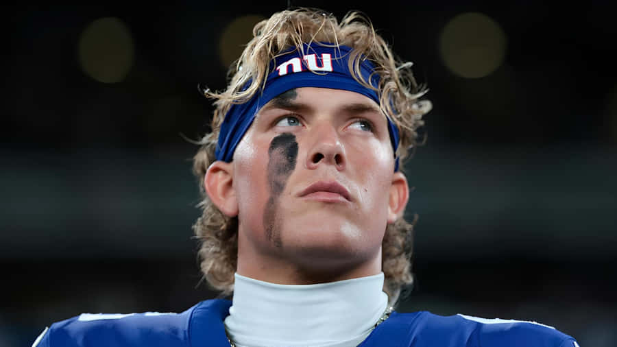 Jaxson Dart Focused Game Face Wallpaper