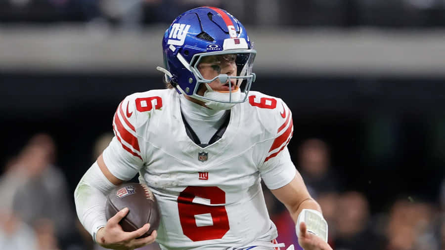 Jaxson Dart Football Action Wallpaper