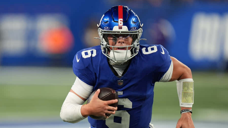 Jaxson Dart Football Action Wallpaper