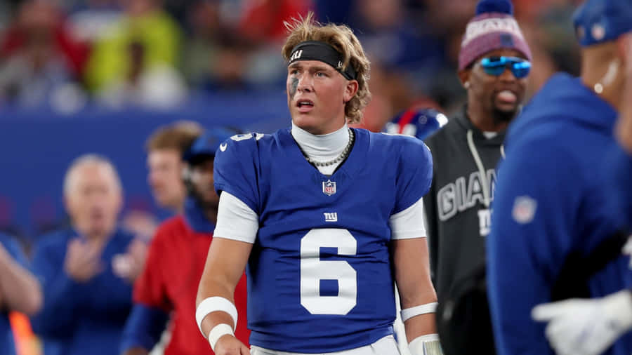 Jaxson Dart On Field Wallpaper