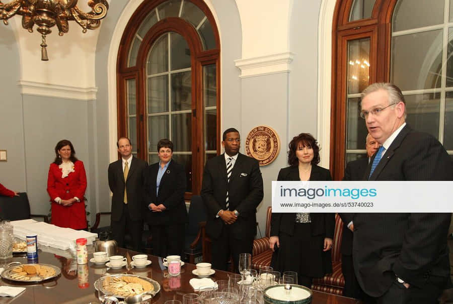 Jay Nixon Breakfast With The Members Wallpaper