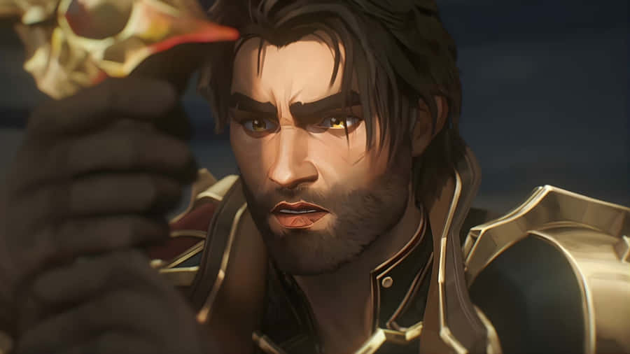 Jayce Arcane Close Up Wallpaper