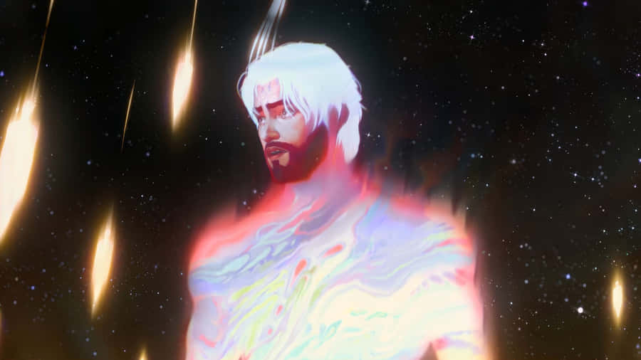 Jayce Arcane Cosmic Power Wallpaper