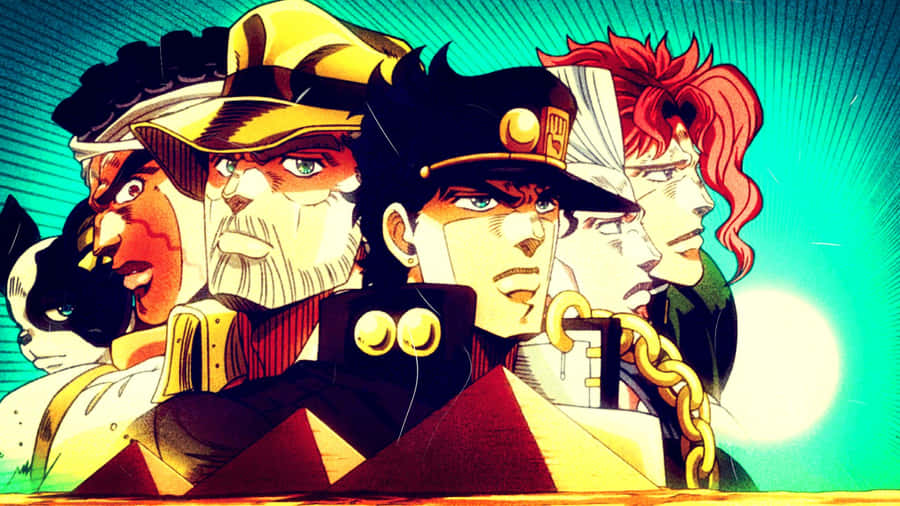 Jean Pierre Polnareff In Action Wallpaper