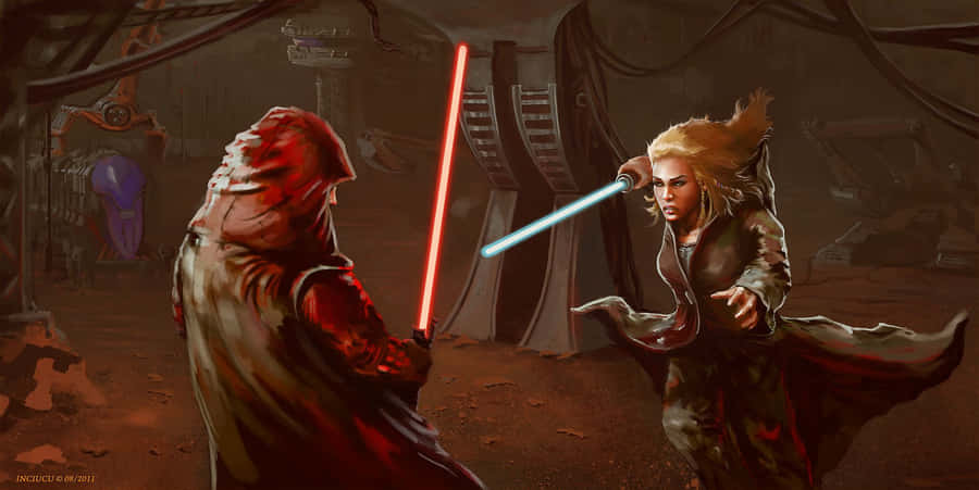 Jedi Vs Sith Wallpaper