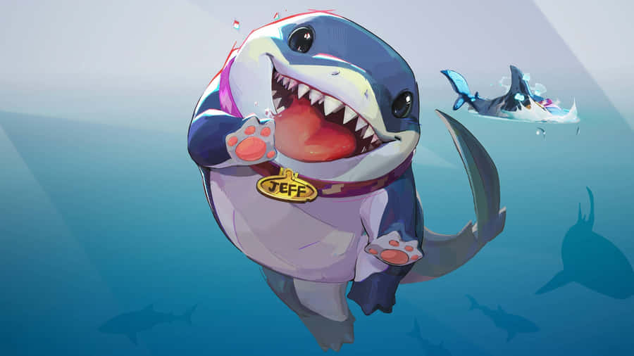 Jeff The Land Shark Underwater Adventure Wallpaper