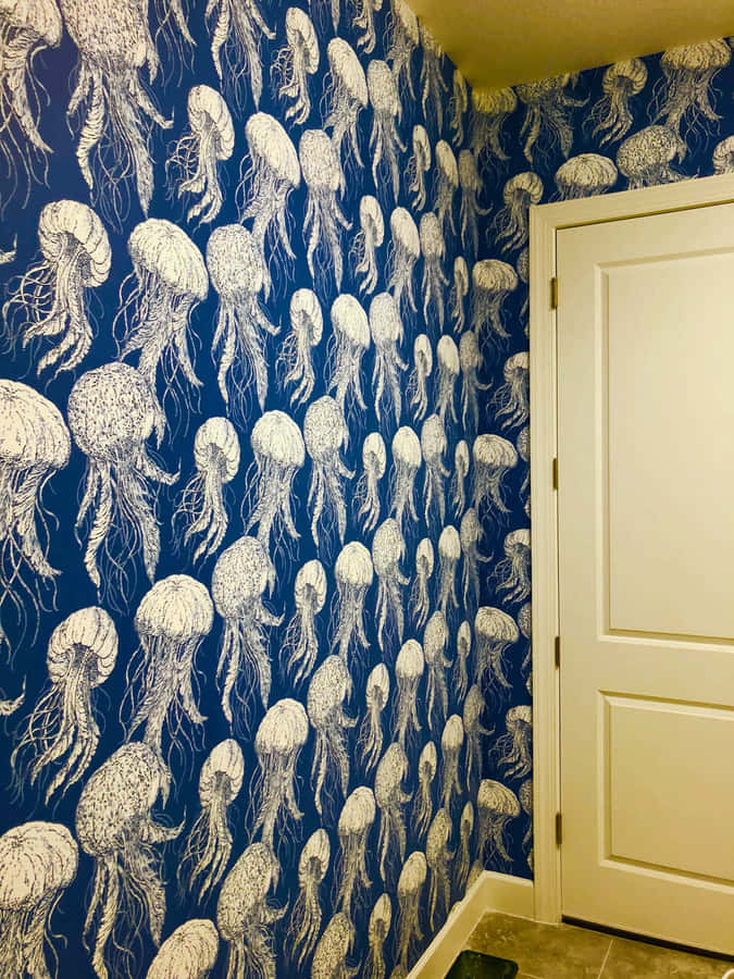 Jellyfish Wallpaper Interior Design Wallpaper