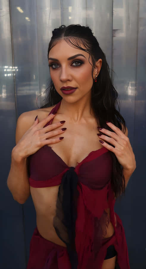 Jenna Johnson Glamorous Look Wallpaper