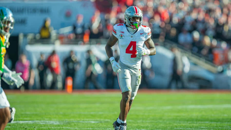 Jeremiah Smith Football Highlights Wallpaper