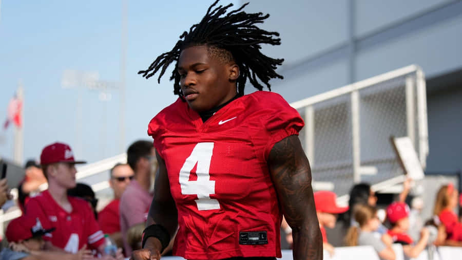 Jeremiah Smith Football Player Wallpaper