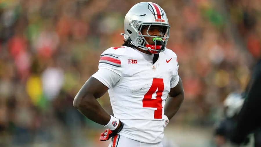 Jeremiah Smith Football Player Wallpaper