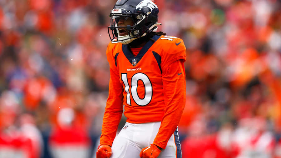 Jerry Jeudy Denver Broncos Game Day Wallpaper