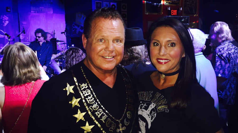 Jerry Lawler And Lauryn Mcbride Wallpaper