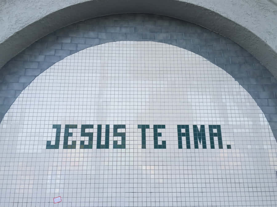 Jesus Loves Everyone, Even In The Smallest Of Ways. Wallpaper