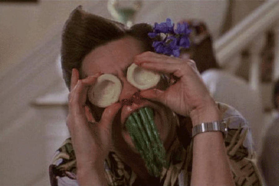 Jim Carrey As Ace Ventura Pet Detective Funny Wallpaper