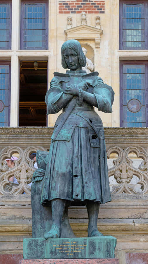 Joan Of Arc Statue Wallpaper