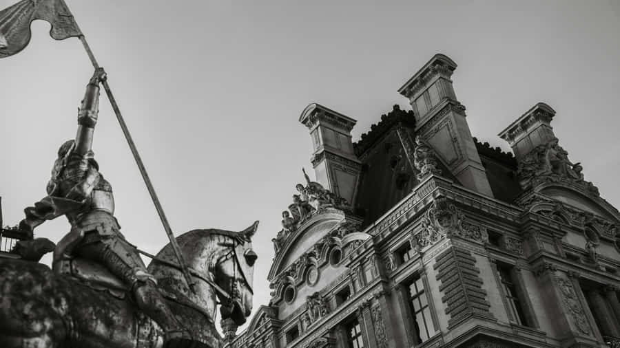 Joan Of Arc Statue Historic Architecture Wallpaper