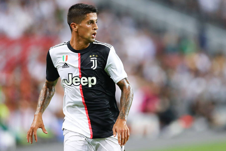 Joao Cancelo Black And White Wallpaper