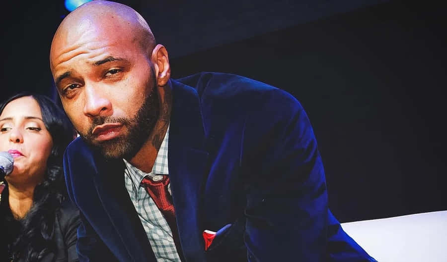 Joe Budden Intense Look During Event.jpg Wallpaper