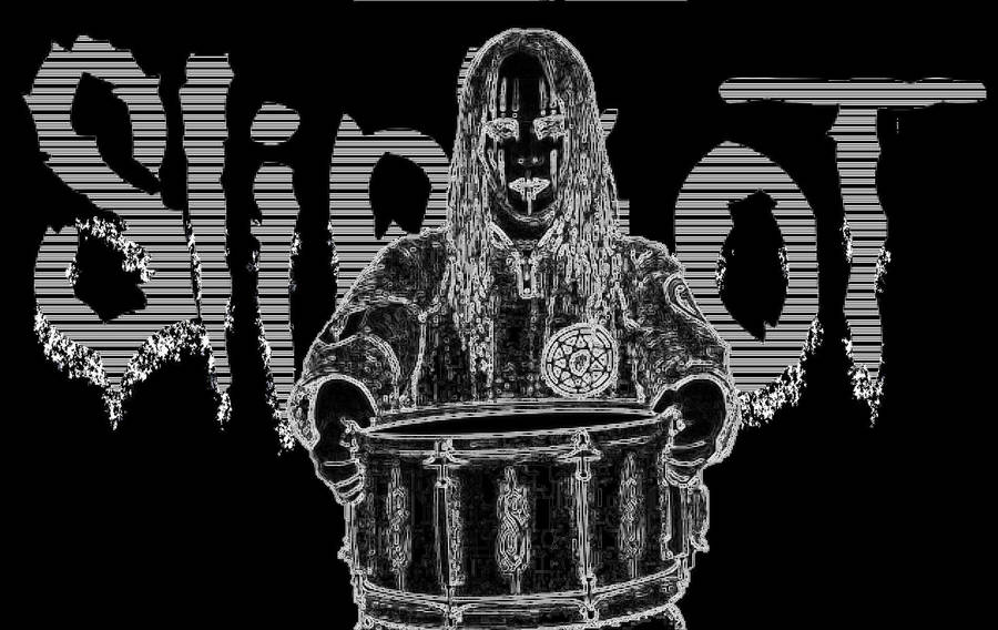 Joey Jordison Slipknot Art Wallpaper