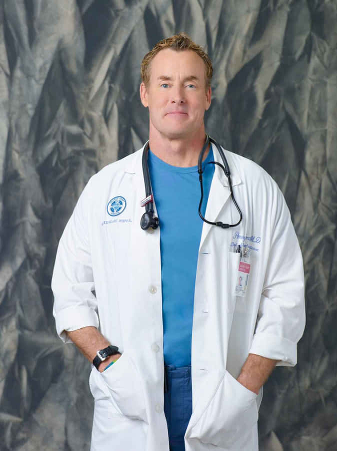 John C. Mcginley Giving A Charismatic Pose Wallpaper