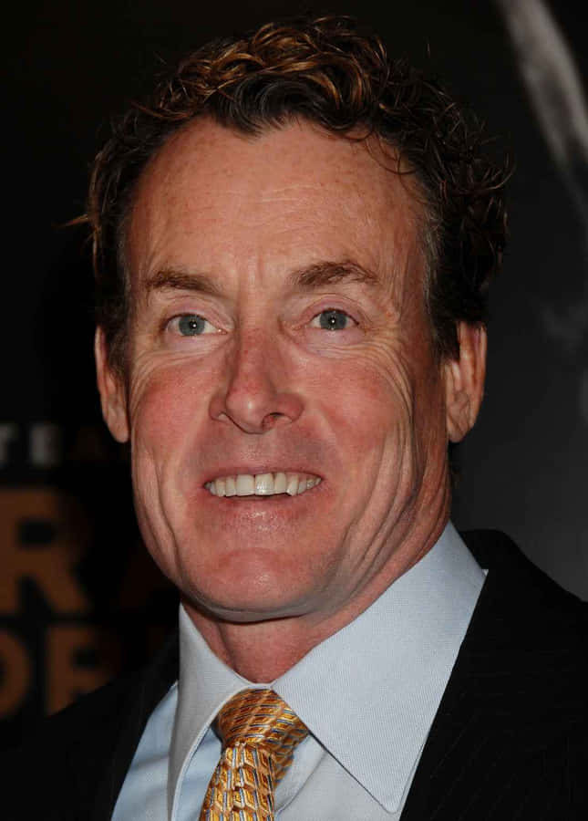 John C. Mcginley Smiling In A Photoshoot Wallpaper