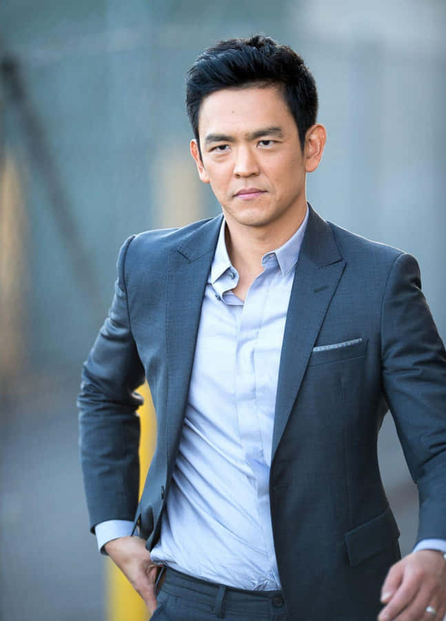 John Cho Portrait Wallpaper