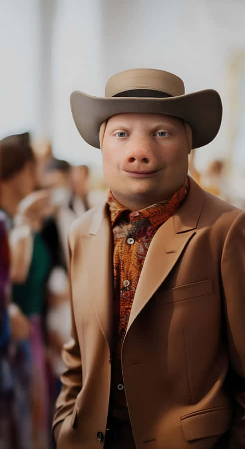 John Pork Character Style Wallpaper