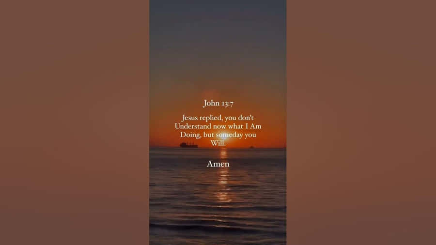 John137 Inspirational Sunset Quote Wallpaper