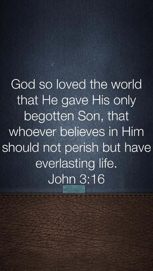 John316 Bible Verse Wallpaper