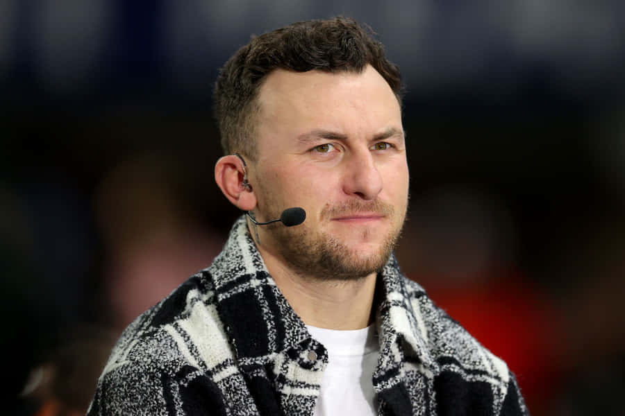 Johnny Manziel Sportscaster Look Wallpaper