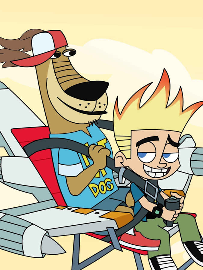 Johnny Test Ready For Adventure Wallpaper
