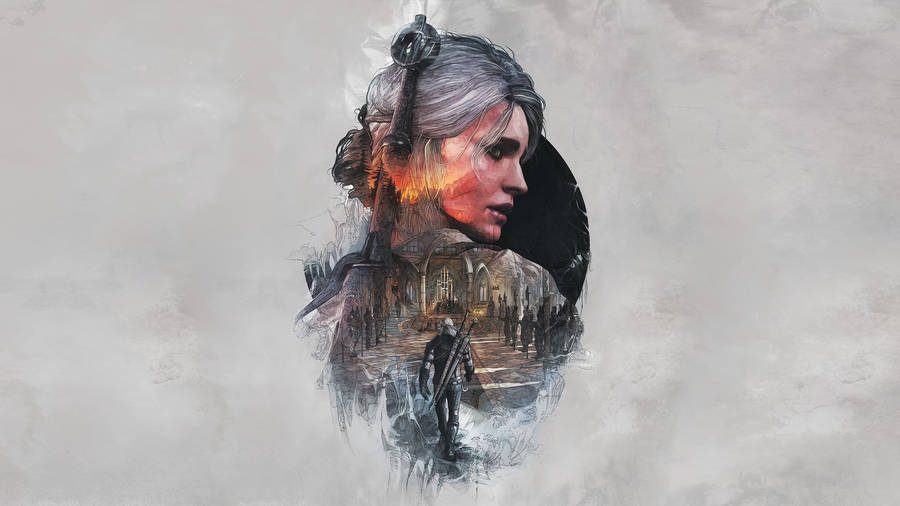Join Ciri On Her Dark Fantasy Adventure In The Witcher 3 Wallpaper