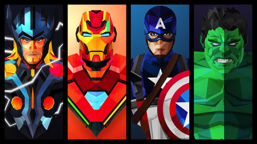 Join Earth's Mightiest Heroes And Save The World Wallpaper