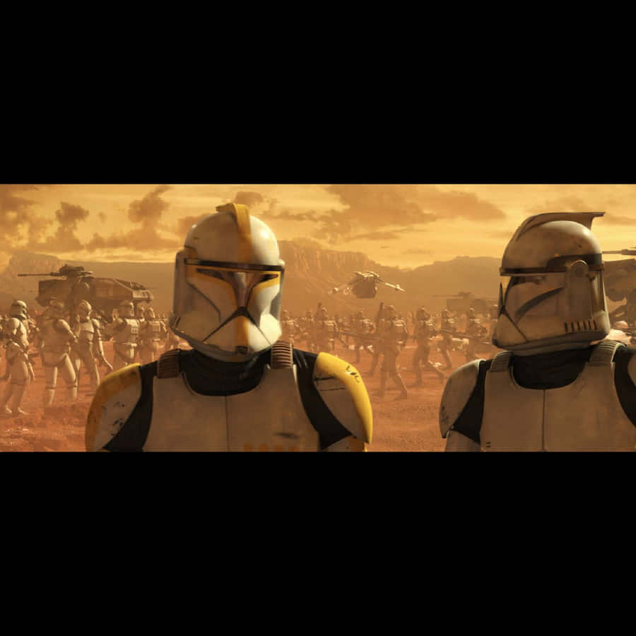 Join The Battle Of Geonosis Wallpaper