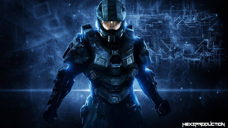 Join The Fight Against Evil In Halo Wallpaper